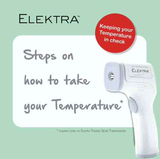 Elektra Thermo Sense Non Contact Infra Red Thermometer Express - Image 2