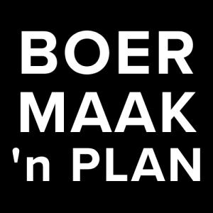 Boer maak 'n plan badge