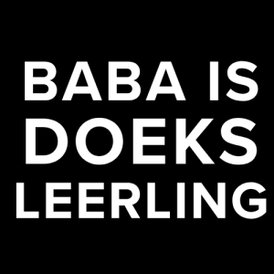 Baba is Doeksleerling badge